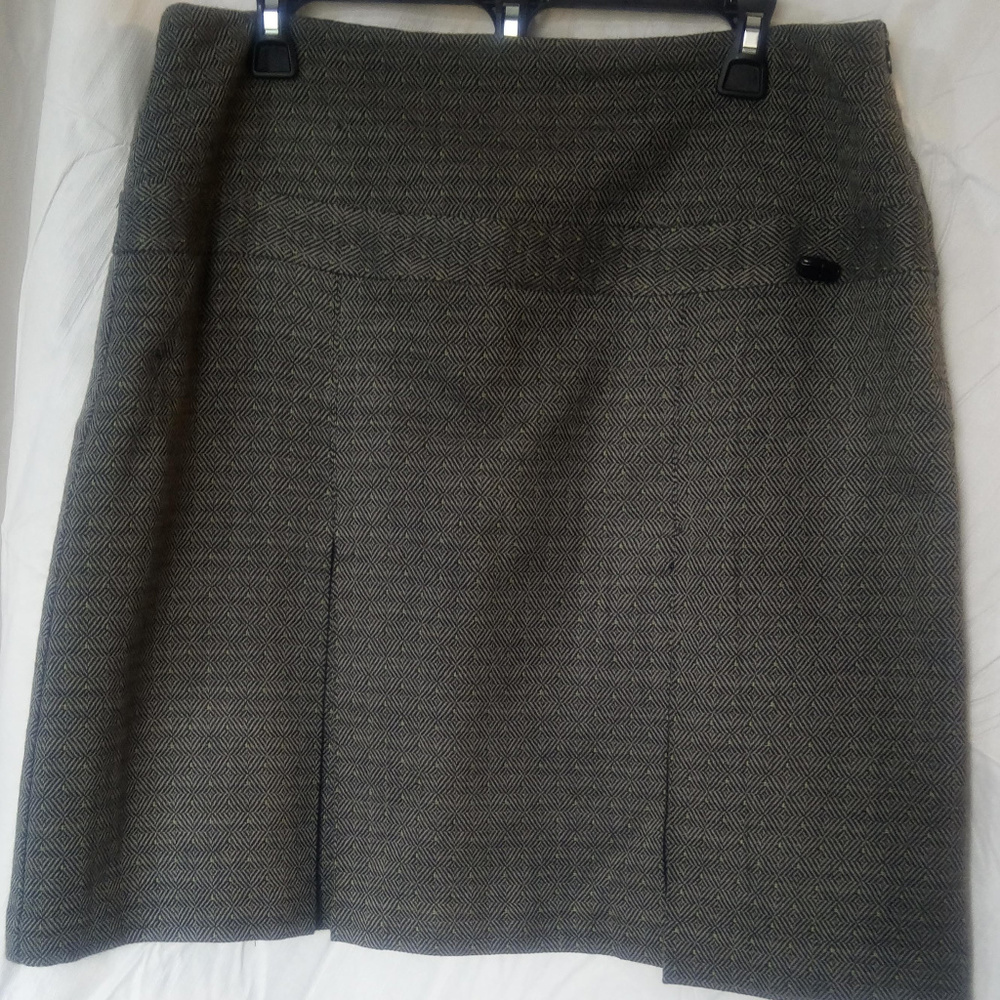 Pleated Skirt Vintage Gray B Moss